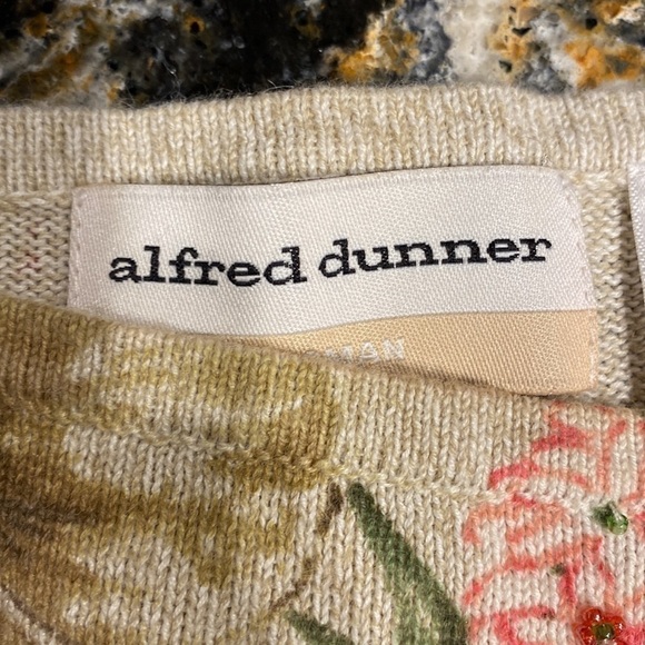 P womens Alfred Dunner floral stretch short sleeve plus size knit top size 2X - Picture 3 of 4